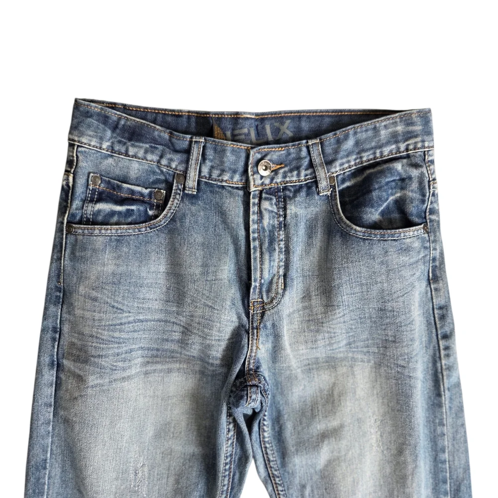 Helix Light Blue Slim Boot Jeans 18 - Picture 2 of 8